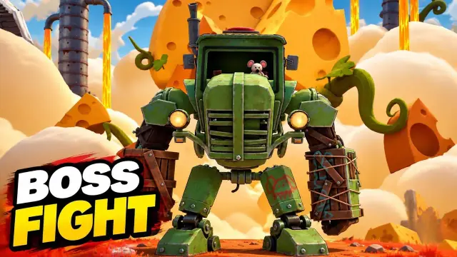 Garfield Escape from Monday Mecha Squeak Boss Guide