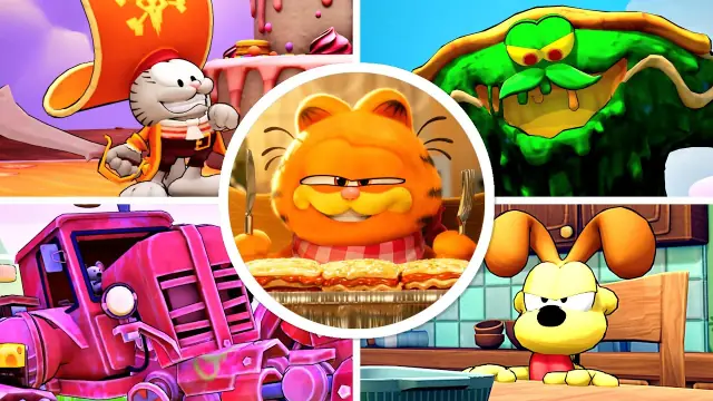 Beat the Garfield Escape from Monday Nermal Boss Easily