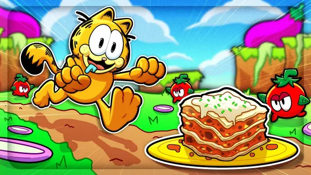Garfield Escape from Monday Vegetable Nightmare Walkthrough