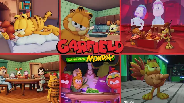 Garfield Escape from Monday All Cutscenes and Story Guide